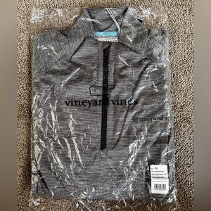 Vineyard Vines Striped Pull Over 1/2 Zip